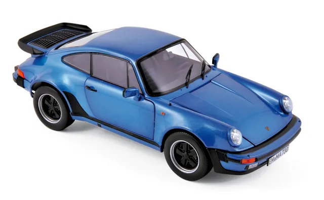 norev-porsche-911-turbo-3-3-1977-1-18-perle-gentiane image 1