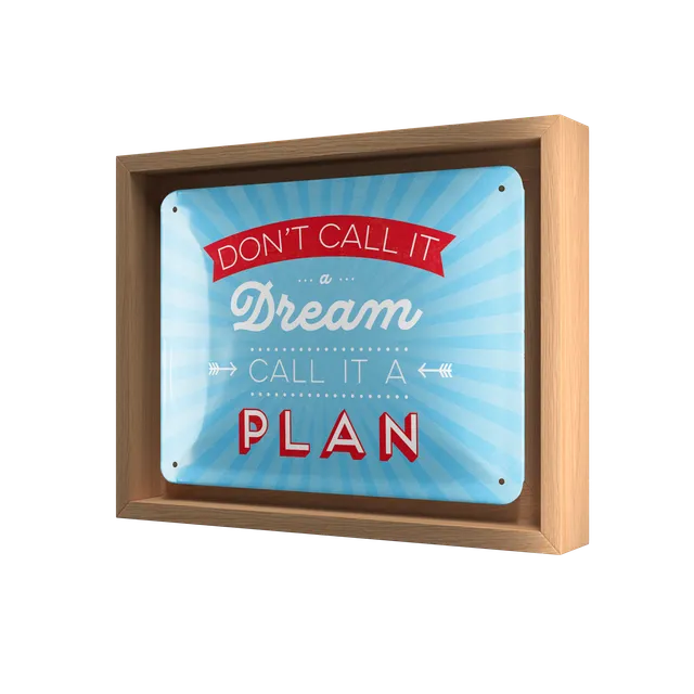 nostalgic-art-don-t-call-it-a-dream-n-frame-s-edition-cornice-in-vero-legno-18-5 image 1