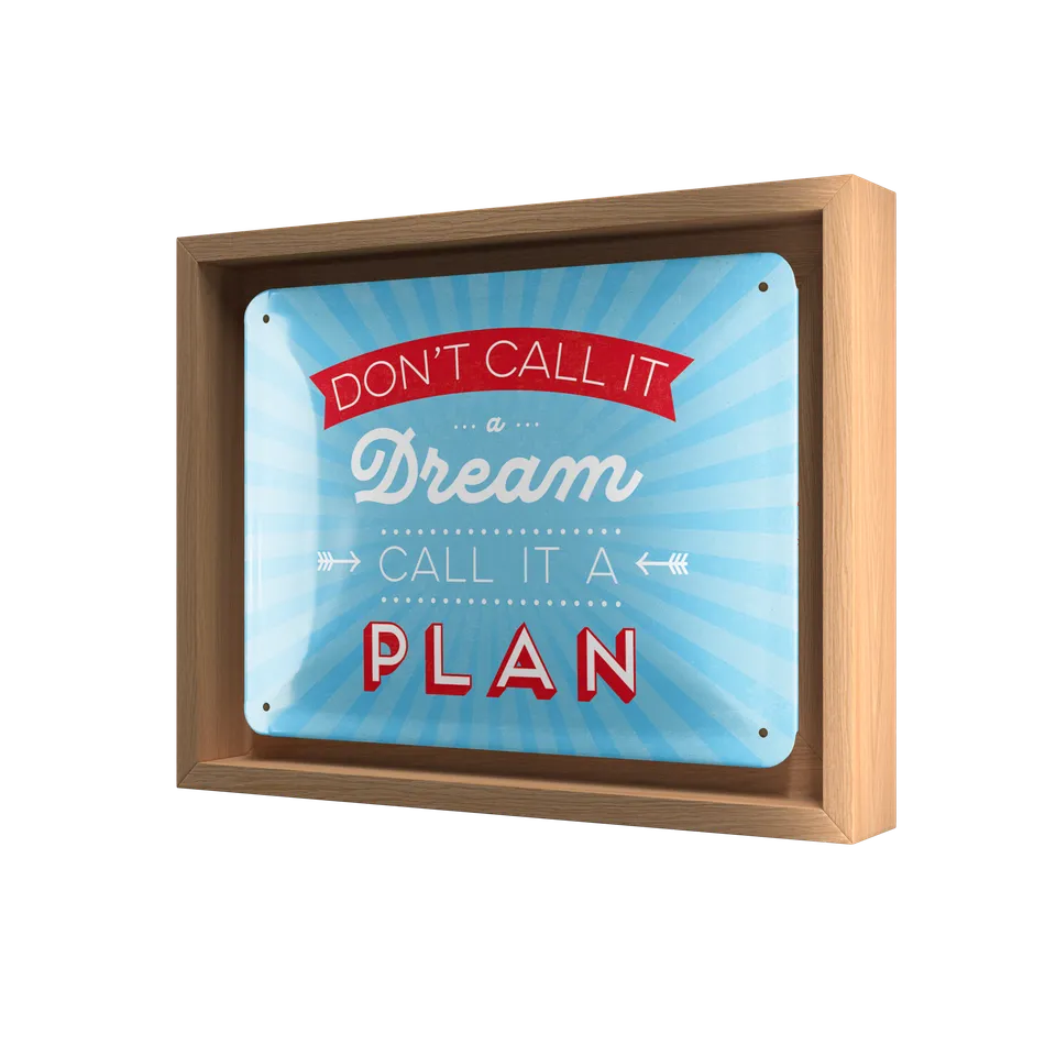 nostalgic-art-don-t-call-it-a-dream-n-frame-s-edition-cornice-in-vero-legno-18-5 image 1