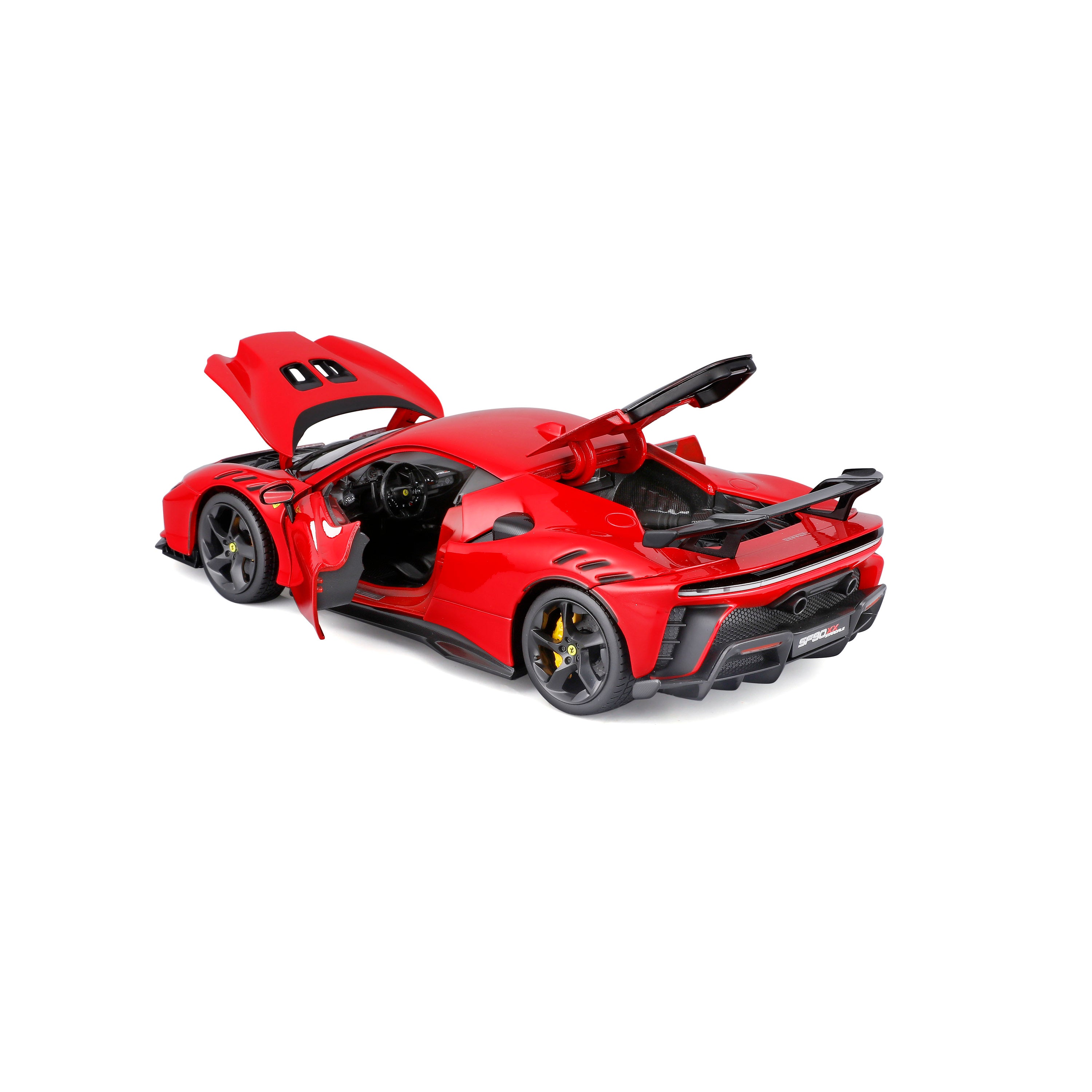 bburago-ferrari-sf90-xx-stradale-2024-rosso-corsa-scala-1-18-modellino-signature image 6