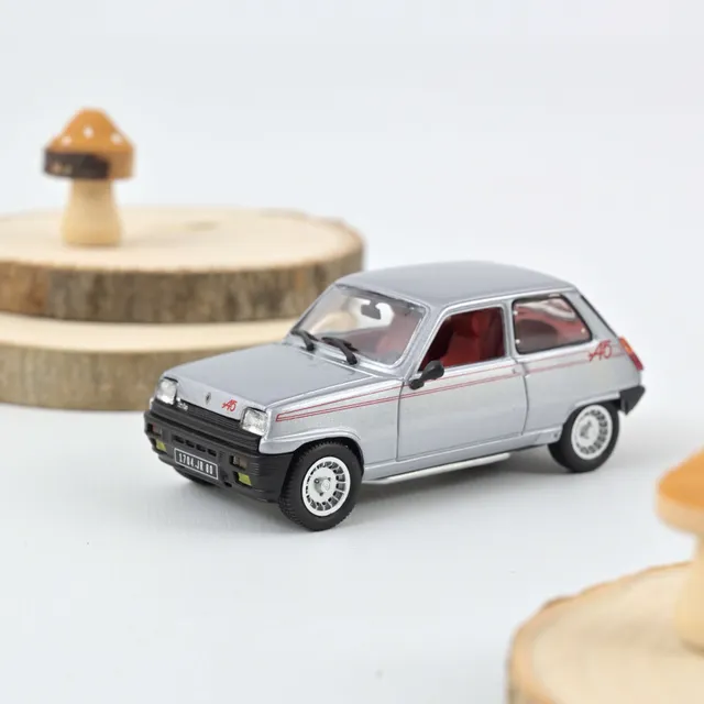 norev-renault-5-alpine-1982-modellino-auto-1-43-argento image 1