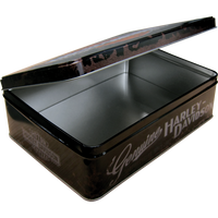 nostalgic-art-harley-davidson-genuine-scatola-piatta-in-metallo-23-x-16-x-7-cm-2 image 2