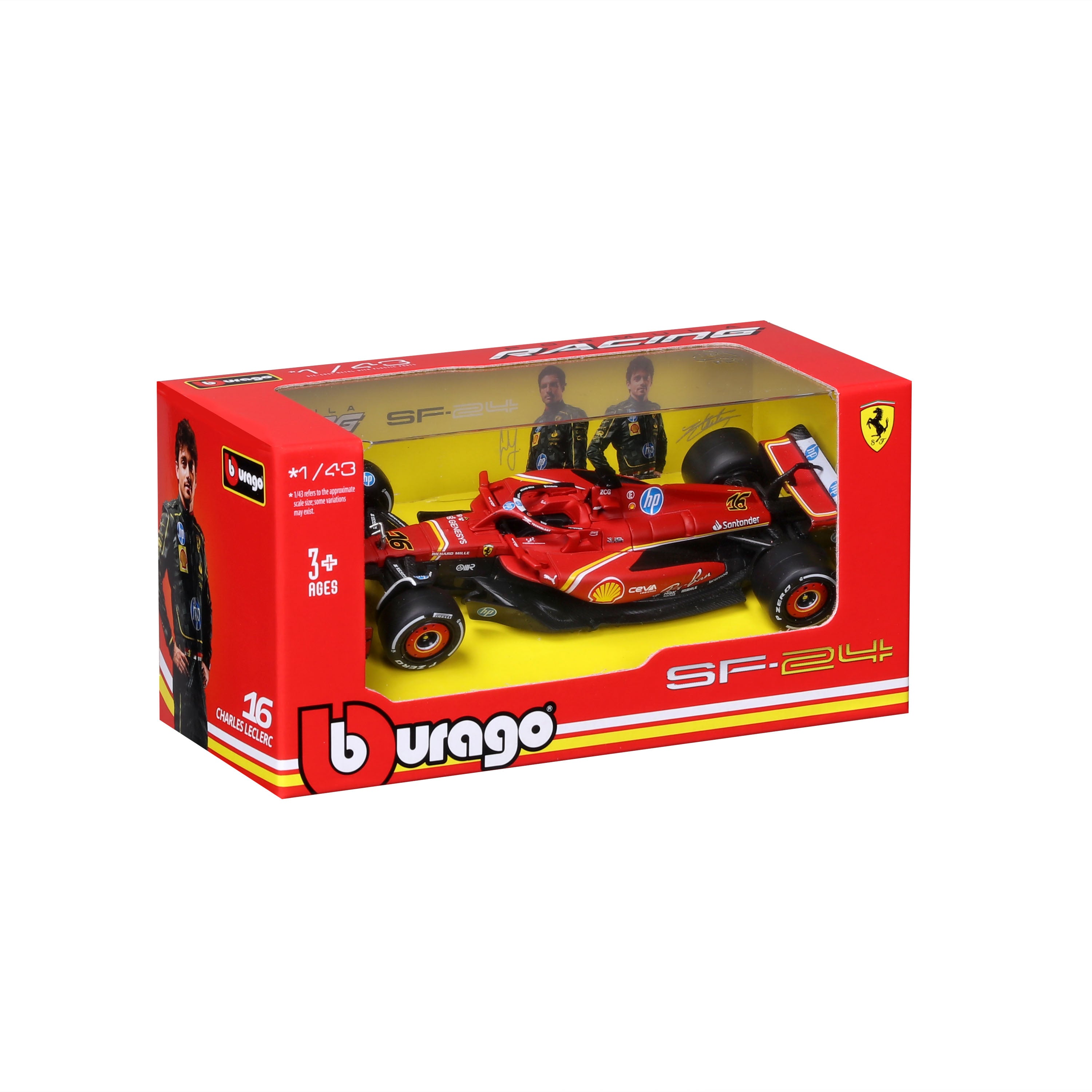 bburago-ferrari-sf-24-16-leclerc-winner-gp-italia-monza-2024-monoposto-f1-scala- image 2