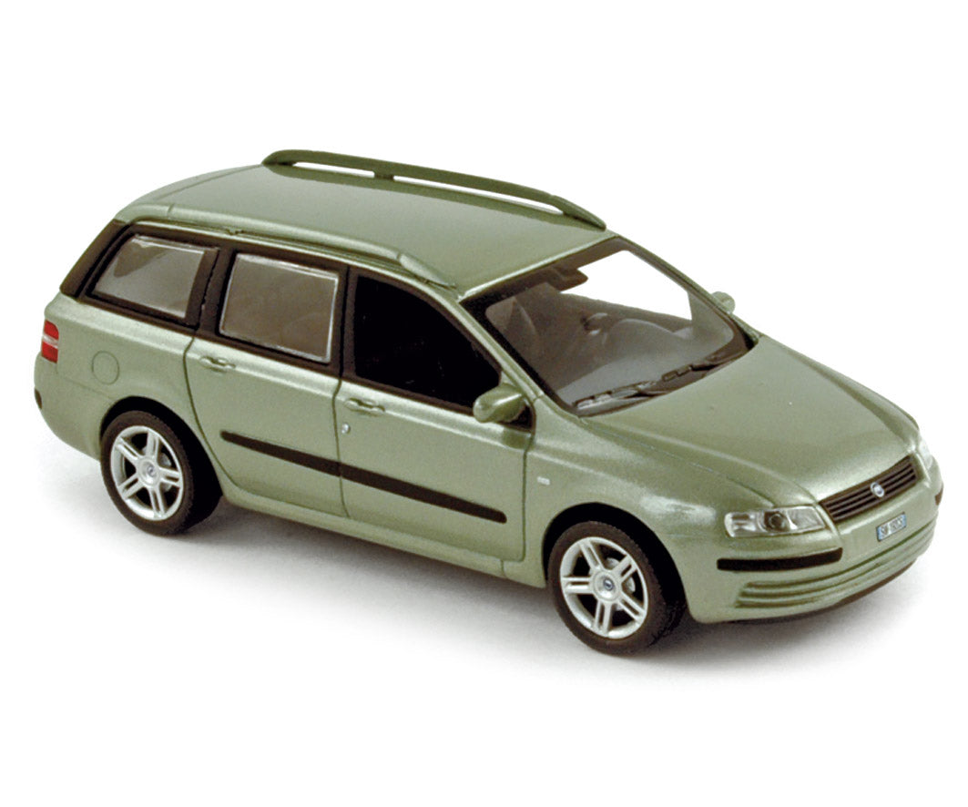 norev-fiat-stilo-multi-wagon-verde-cristallo-2002-1-43 image 1