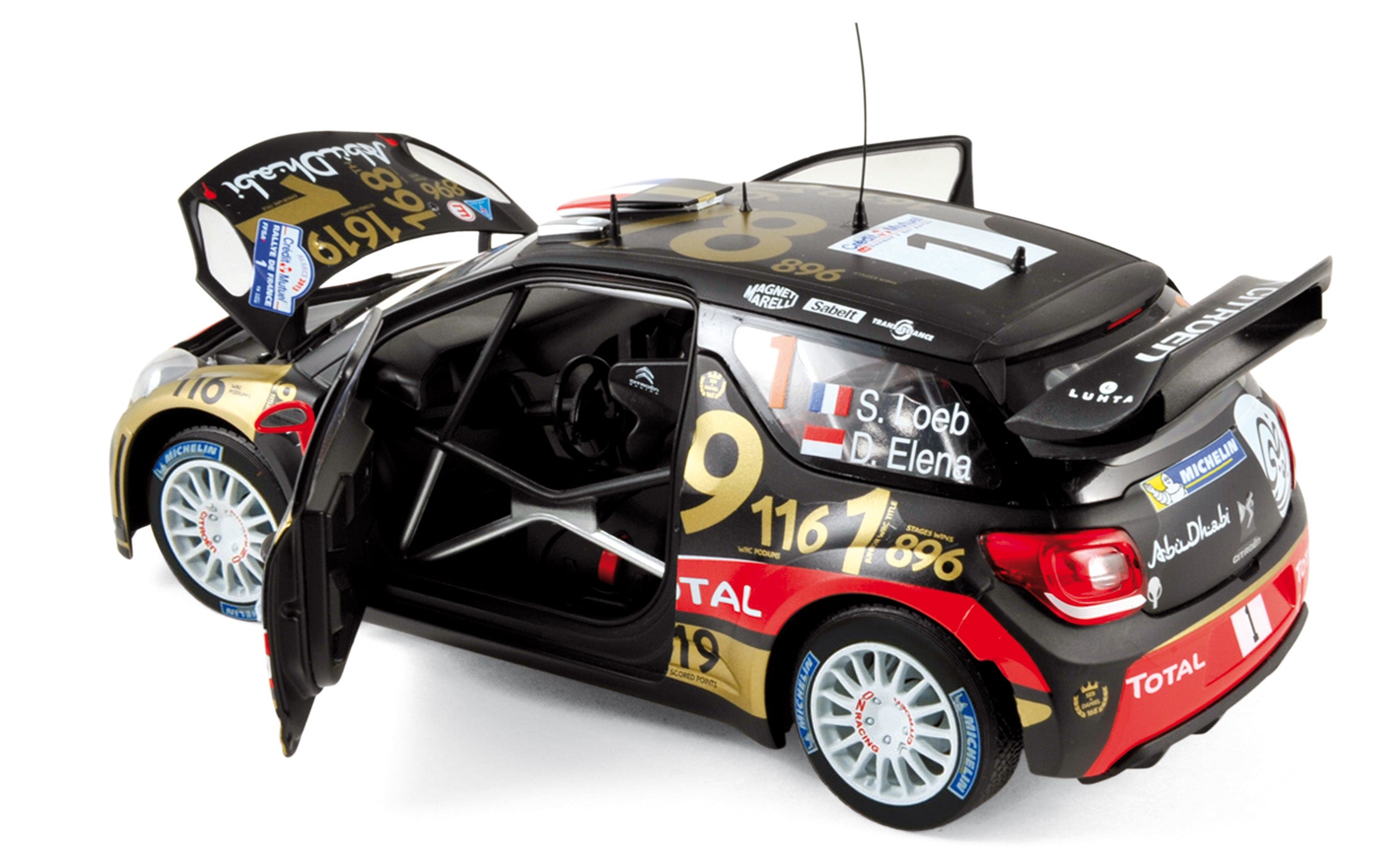 norev-citro-n-ds3-wrc-2013-rallye-de-france-loeb-elena-1-18-modellino-rally image 2