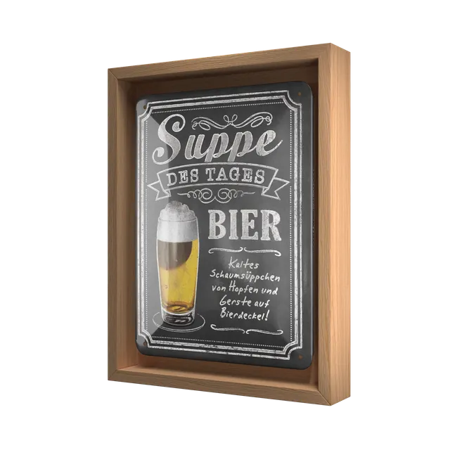 nostalgic-art-suppe-des-tages-n-frame-s-edition-cornice-18-5x24-cm image 1