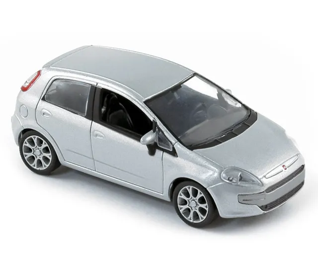 norev-fiat-punto-evo-2010-argent-modellino-die-cast-1-43 image 1