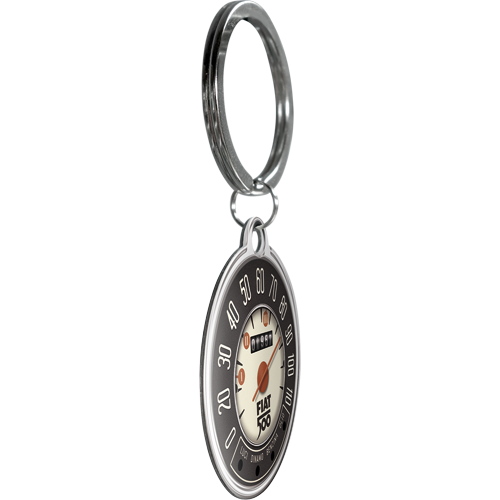nostalgic-art-fiat-500-tacho-portachiavi-metallo-4-cm image 5