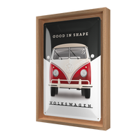 nostalgic-art-vw-good-in-shape-targa-in-metallo-20x30-cm image 5