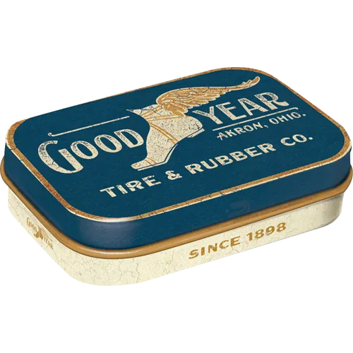 nostalgic-art-goodyear-wing-foot-logo-1901-pocket-box-6x4x1-6-cm-con-mentine image 1