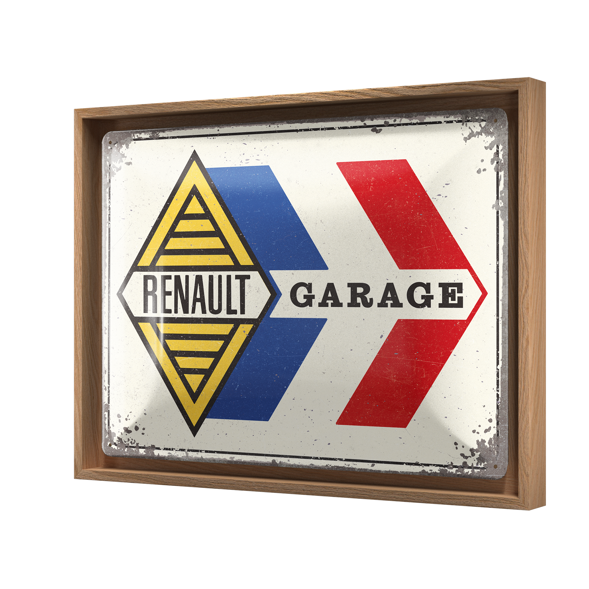 nostalgic-art-renault-garage-n-frame-l-edition-targa-metallo-grande-con-cornice- image 1