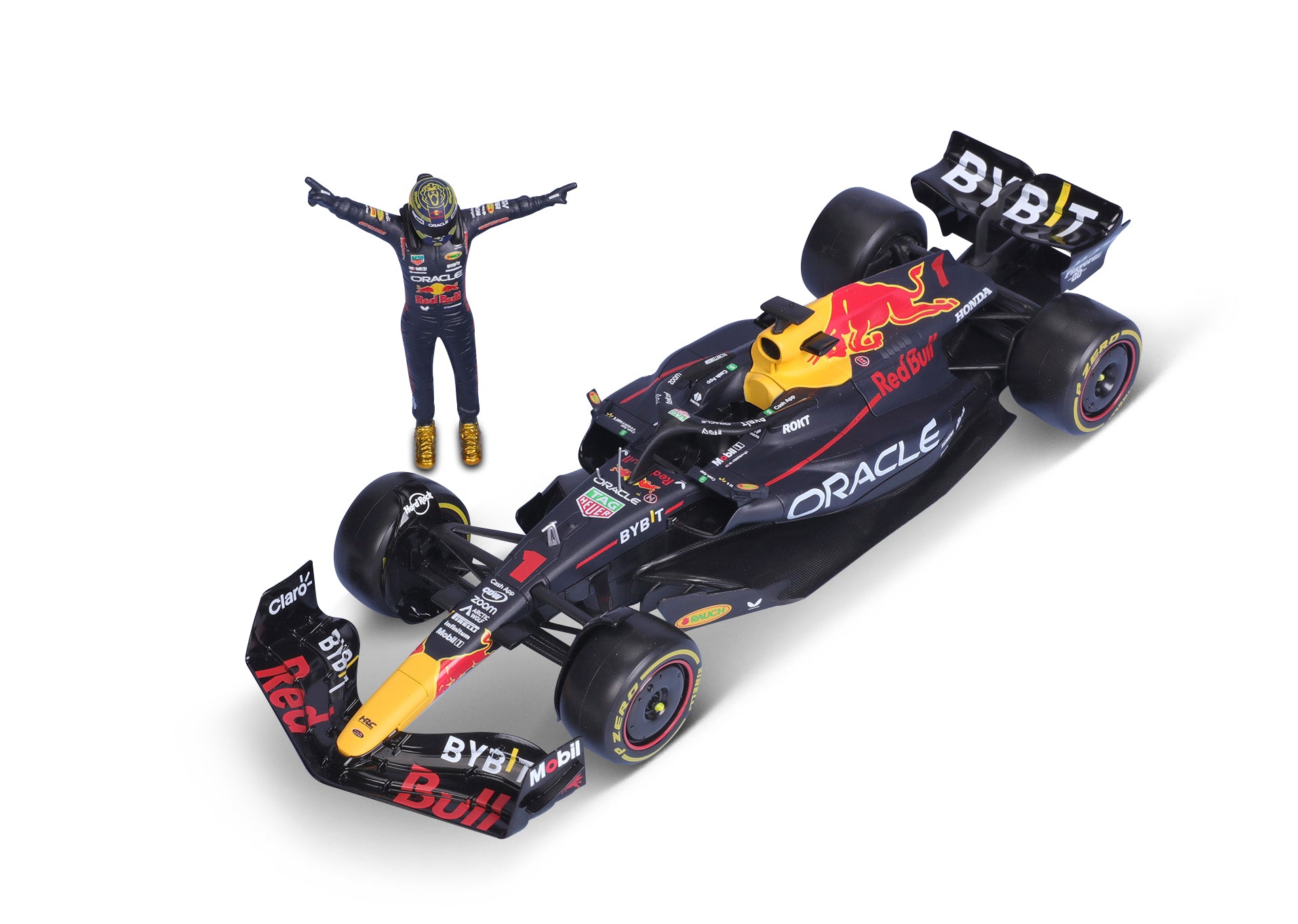 bburago-red-bull-rb19-1-verstappen-f1-2023-1-24-con-pilota image 1