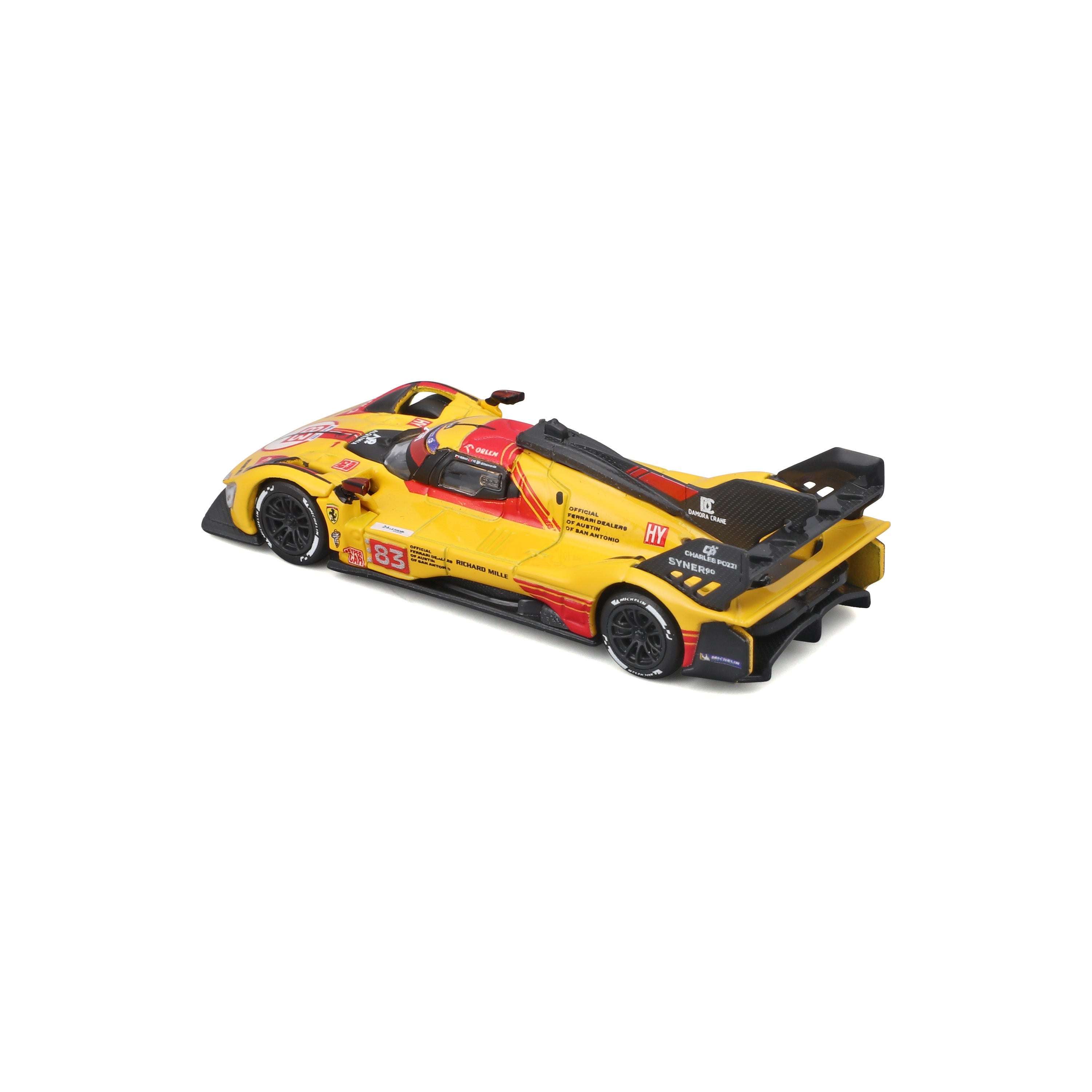bburago-ferrari-499p-83-2024-con-teca-hypercar-endurance-1-64-die-cast image 6