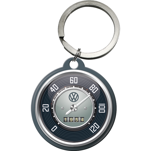 nostalgic-art-volkswagen-vw-tacho-portachiavi-rotondo-4-cm image 1