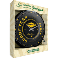 nostalgic-art-goodyear-wheel-orologio-da-parete-in-latta-31-cm image 2