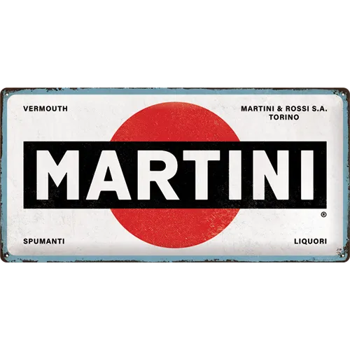 nostalgic-art-martini-logo-white-targa-in-metallo-25x50-cm image 1