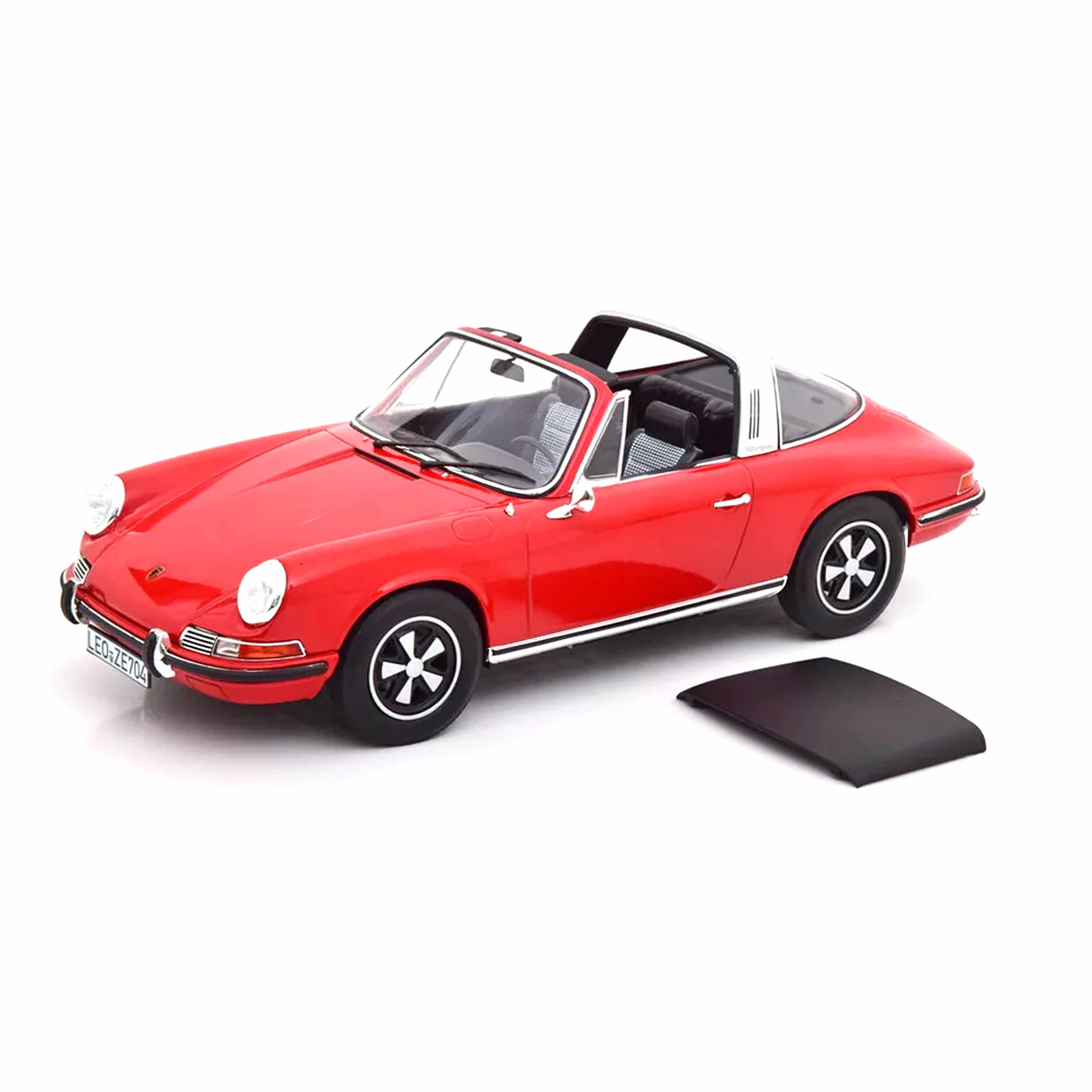 norev-porsche-911-t-targa-1971-modellino-auto-1-18-rosso image 2