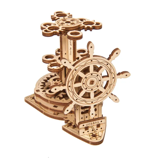 ugears-wheel-organizer-2-0-porta-penne-meccanico-in-legno-u-mini image 1