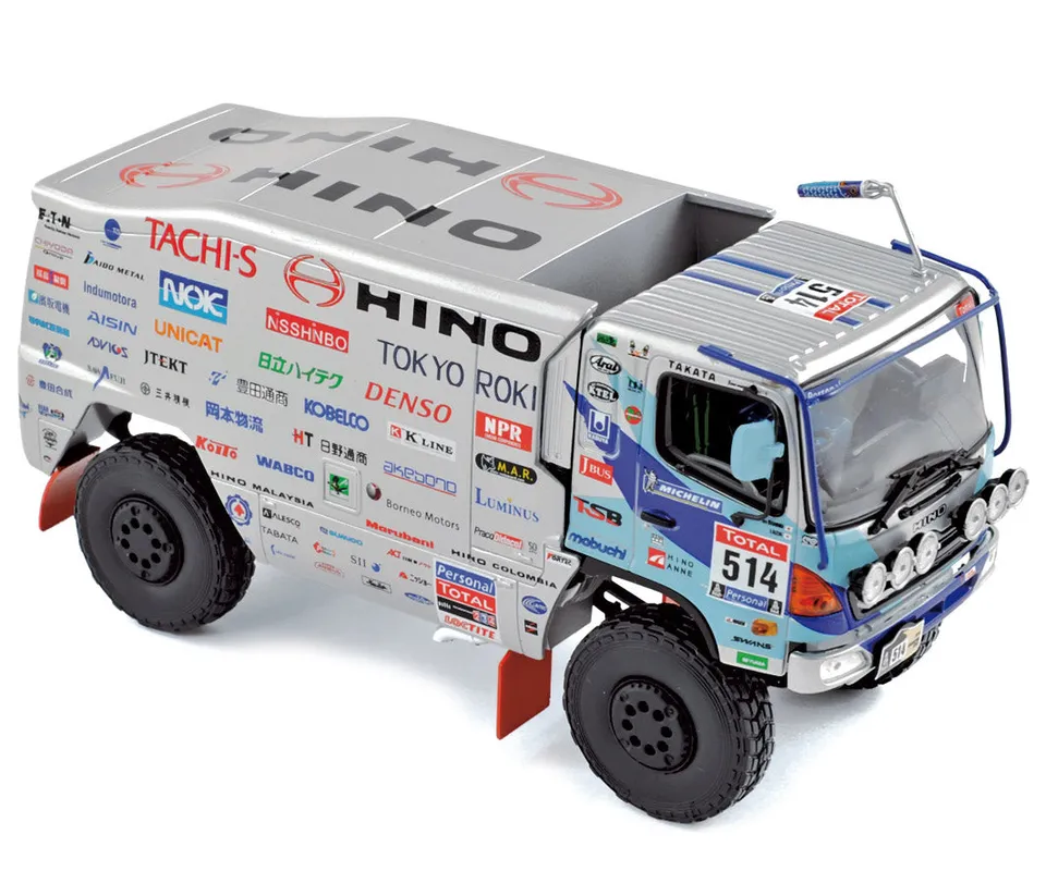 norev-hino-ranger-dakar-2010-n-514-modellino-camion-1-43-sugawara-suzuki image 1