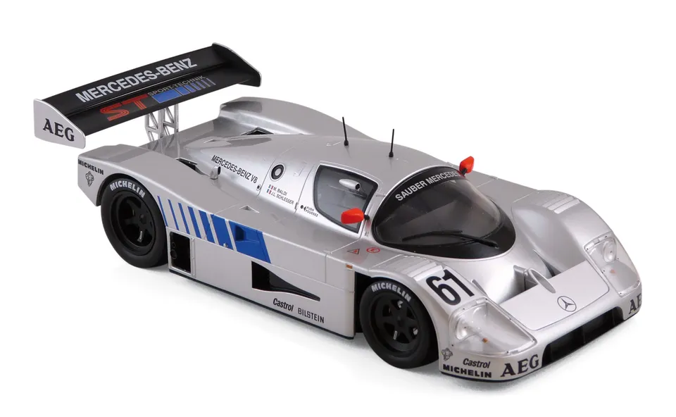 norev-sauber-mercedes-c9-vincitrice-400-km-suzuka-1989-modellino-auto-1-18 image 1