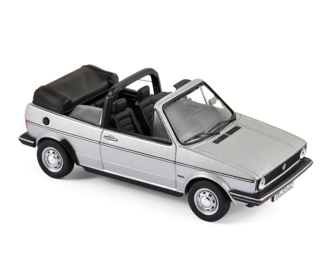 norev-vw-golf-cabriolet-1981-argento-1-43 image 1