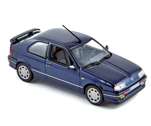 norev-renault-19-16s-1989-blu-scuro-1-43-modellino-youngtimer image 1