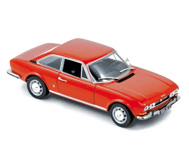 norev-peugeot-504-coup-1969-1-43-rossa-modellino-die-cast-d-epoca image 1