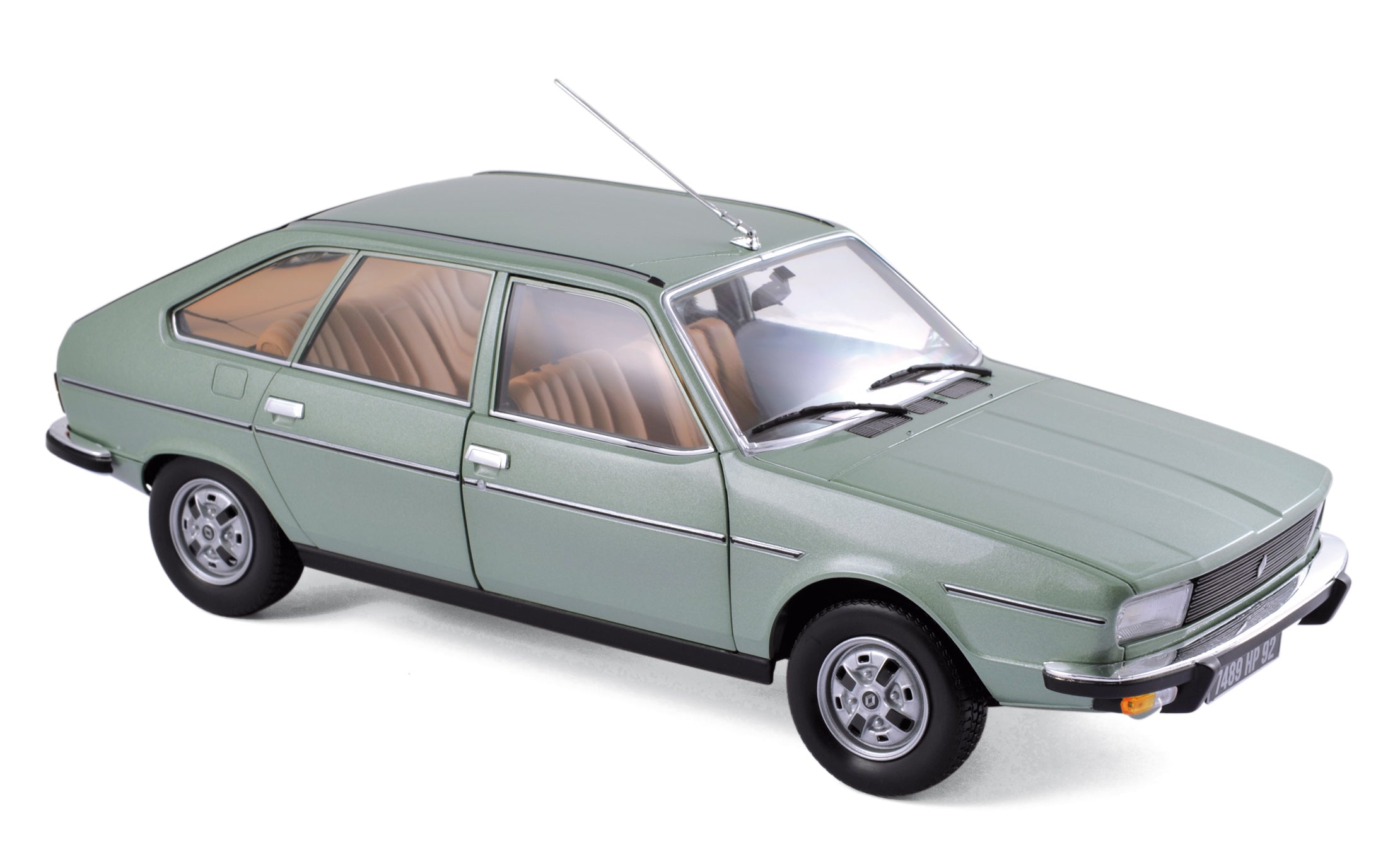 norev-renault-20-ts-1978-modellino-auto-1-18-verde-algue-metallizzato image 1