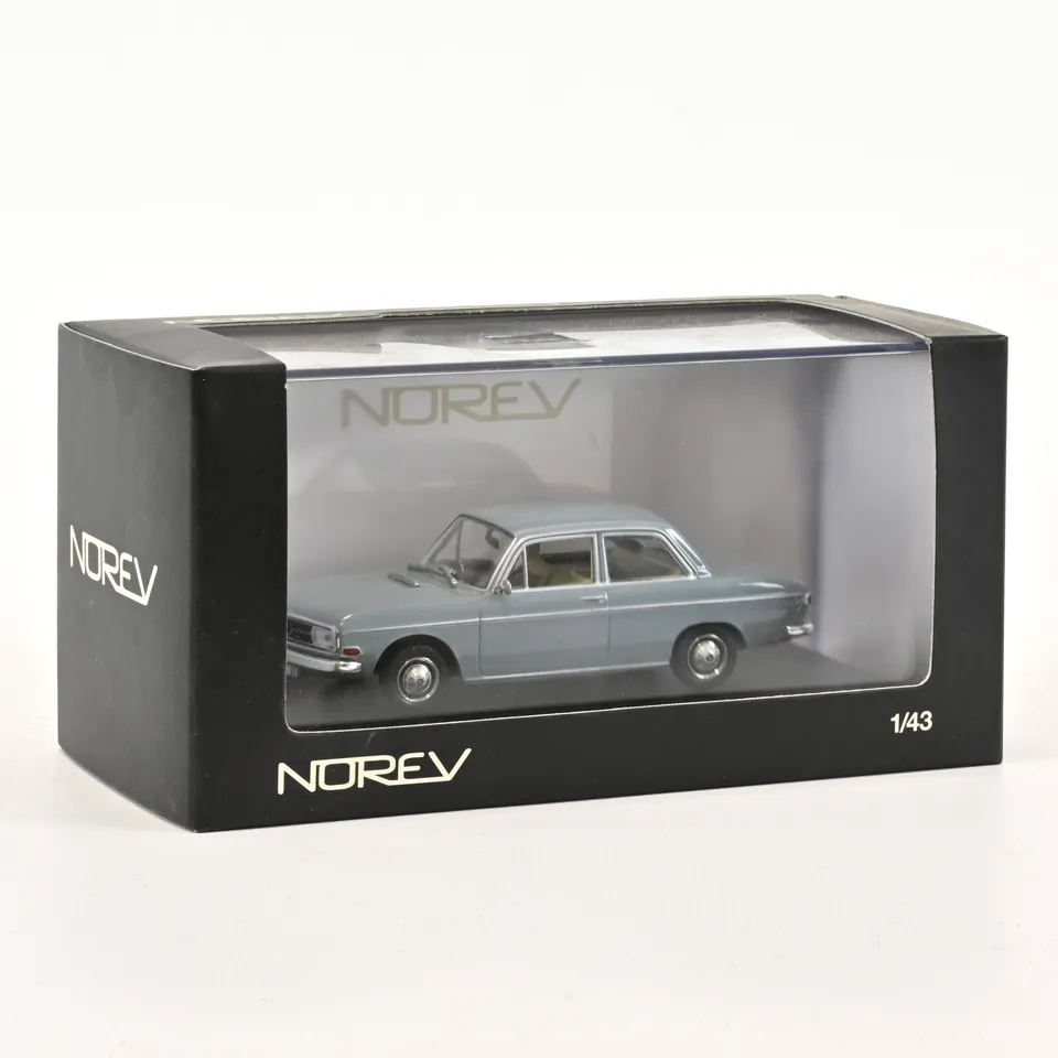 norev-audi-72-1965-bleu-clair-1-43-modellino-auto-d-epoca image 1