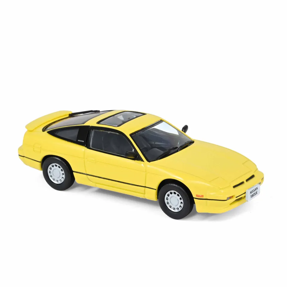 norev-nissan-180sx-1989-yellow-modellino-auto-1-43-die-cast image 1