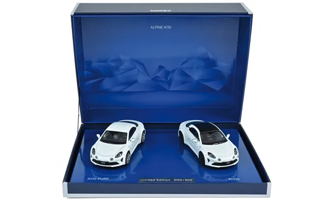 norev-coffret-alpine-a110-pure-e-a110-s-bianche-1-43-2-modelli image 1