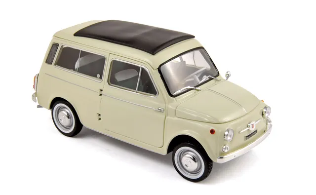 norev-fiat-500-jardini-re-1960-crema-modellino-auto-1-18 image 1