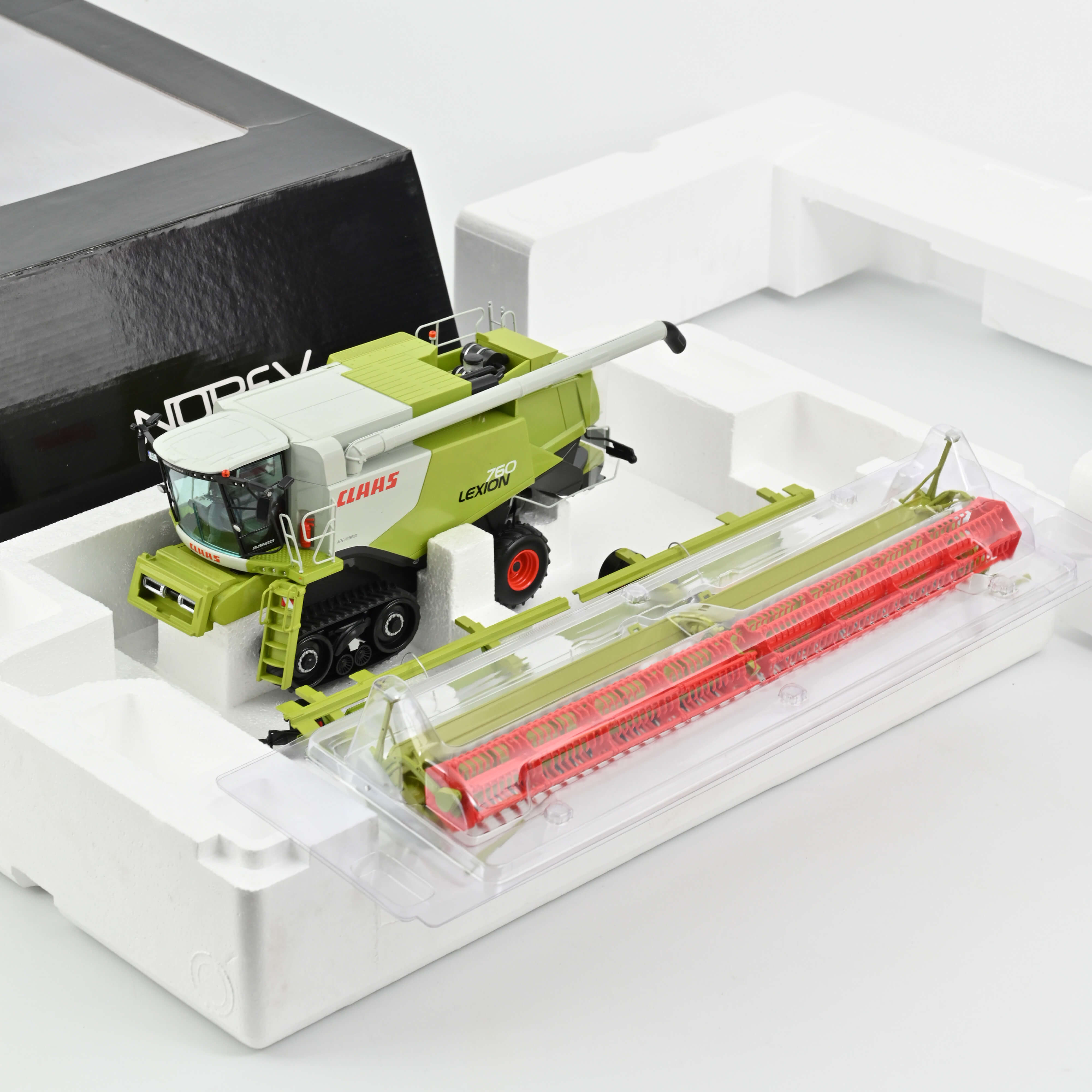 norev-claas-lexion-760tt-avec-vario-1200-mietitrebbia-die-cast-1-32 image 1