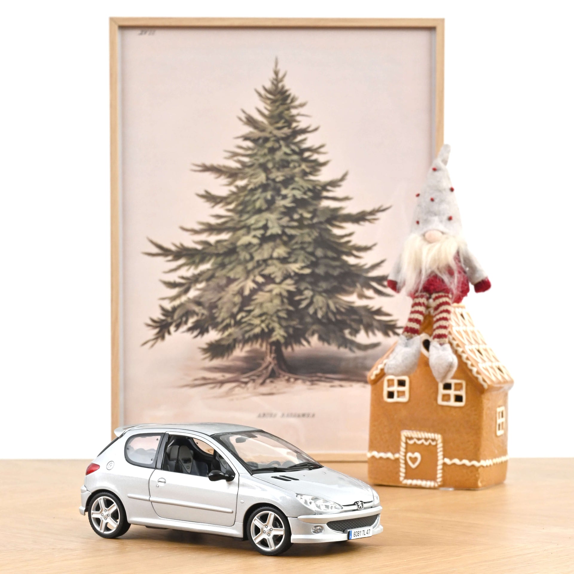 norev-peugeot-206-rc-2003-argento-alluminio-1-18 image 1