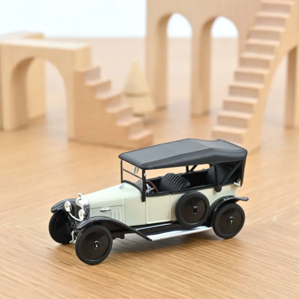 norev-citro-n-type-a-1919-beige-black-1-43-modellino-auto-storica-die-cast image 1