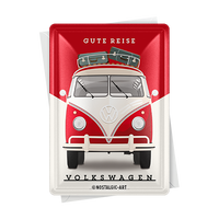 nostalgic-art-vw-gute-reise-metal-card-10x14-cm image 2