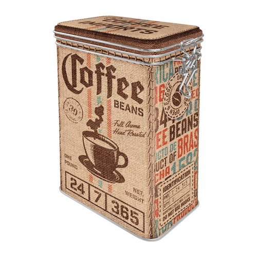 nostalgic-art-coffee-sack-scatola-caff-clip-top-7-5x11x17-5-cm image 1