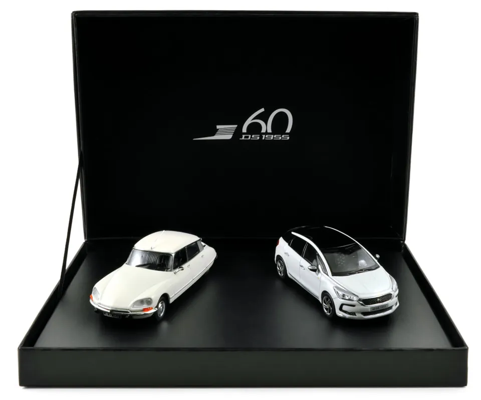 norev-coffret-citro-n-60-anni-ds-2-modelli-2015-bianco-1-43-set-modellini image 1