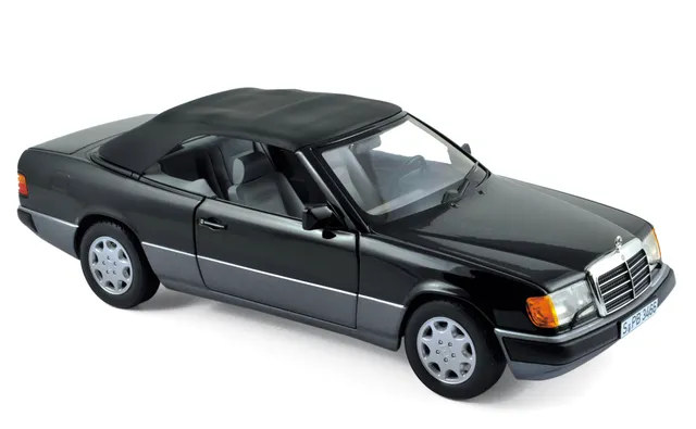 norev-mercedes-benz-300-ce-24-cabriolet-1990-1-18-nero image 1
