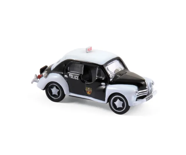 norev-renault-4cv-1955-police-modellino-auto-1-87 image 1