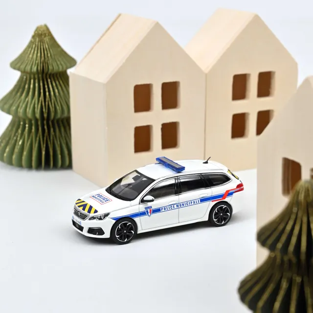 norev-peugeot-308-sw-2018-police-municipale-modellino-auto-1-43-blu image 1