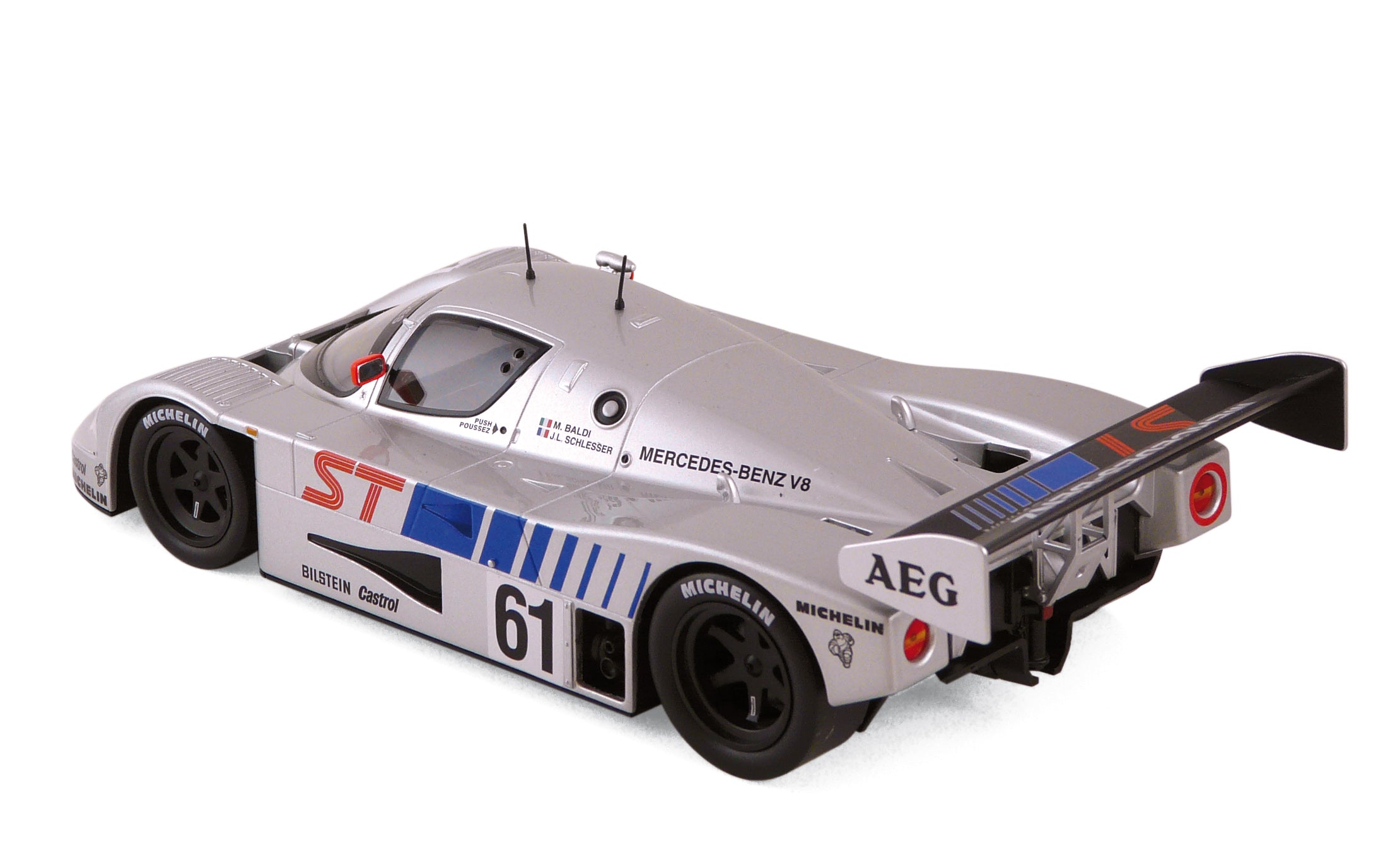 norev-sauber-mercedes-c9-vincitrice-400-km-suzuka-1989-modellino-auto-1-18 image 2