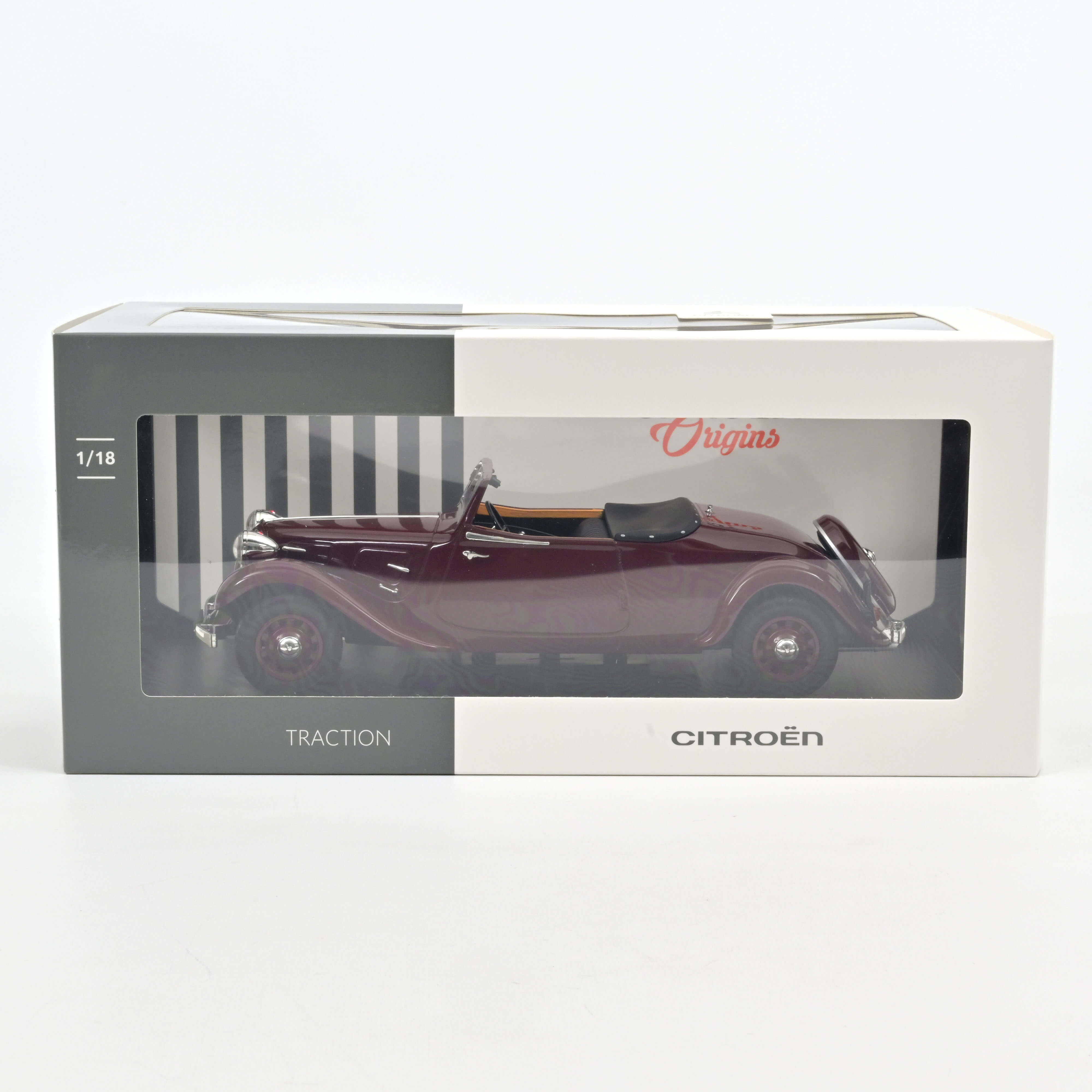 norev-citro-n-traction-cabriolet-1938-rosso-scuro-1-18-2 image 6