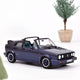 norev-vw-golf-cabriolet-coast-1991-viola-metallizzato-scala-1-18 image 2