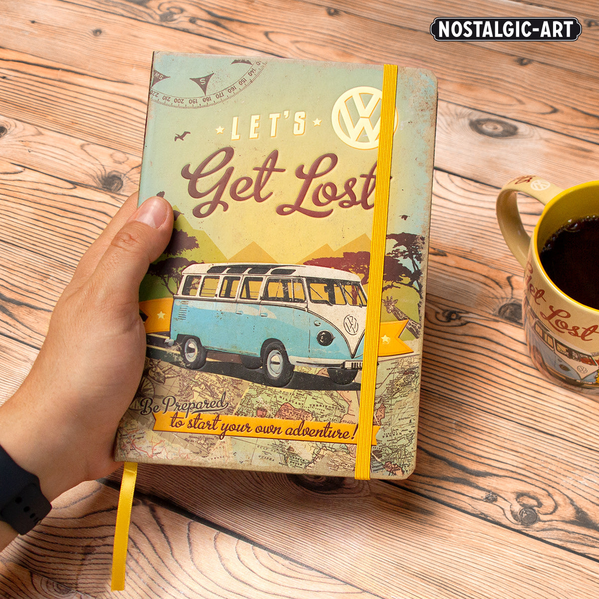 nostalgic-art-vw-bulli-let-s-get-lost-taccuino-a5-128-pagine image 2