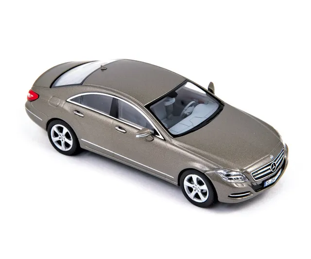 norev-mercedes-benz-cls-klasse-cgi-2010-grigio-metallizzato-modellino-auto-1-43 image 1