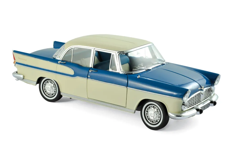 norev-simca-vedette-chambord-1960-modellino-auto-1-18-vert-tropique-et-ivoire-de image 1