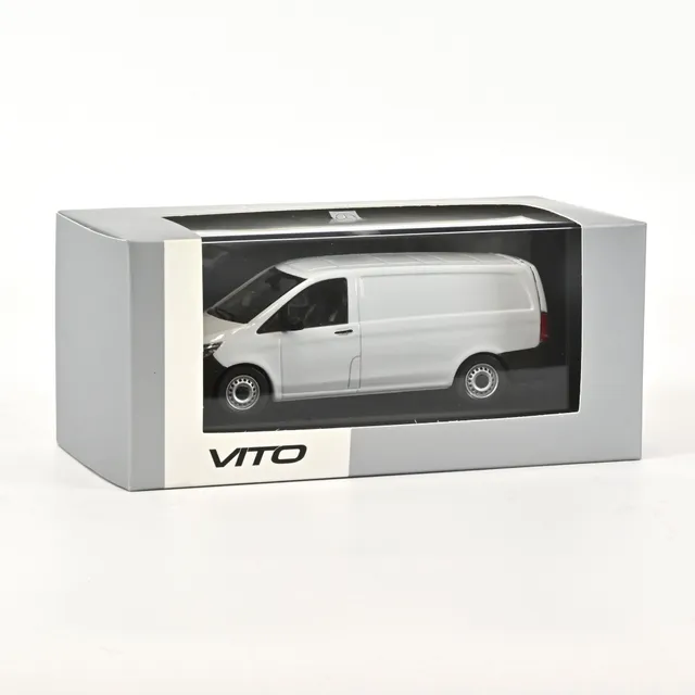 norev-mercedes-benz-vito-2014-bianco-artico-modellino-furgone-die-cast-1-43 image 1
