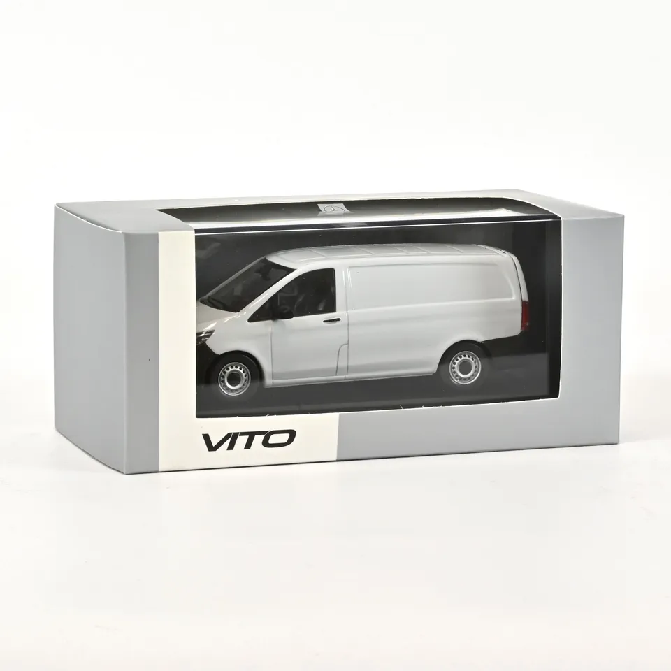 norev-mercedes-benz-vito-2014-bianco-artico-modellino-furgone-die-cast-1-43 image 1