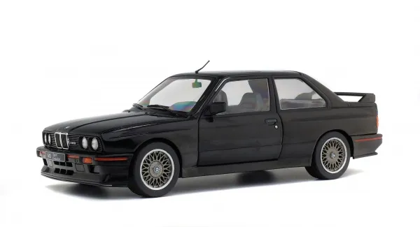 solido-bmw-e30-sport-evo-nera-1990-modellino-auto-1-18 image 1
